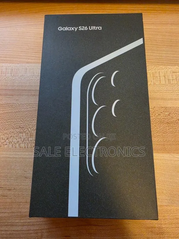 New Samsung Galaxy S26 Ultra 5G 1 TB Black · Photo 1
