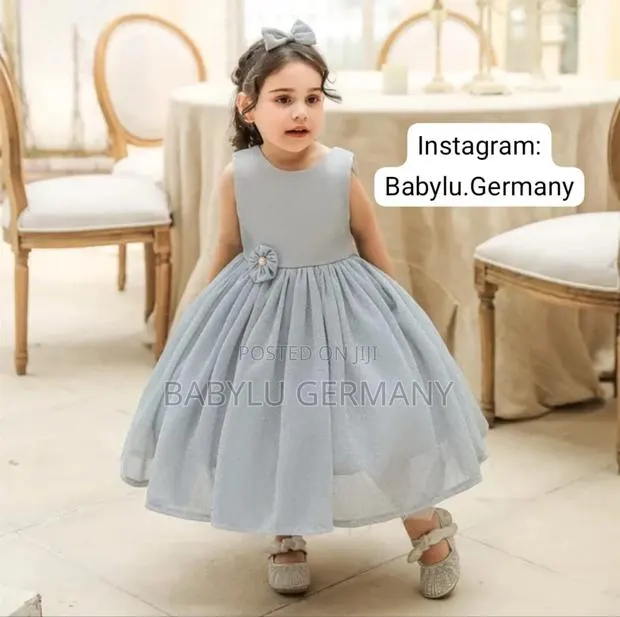 Silver Princess Dress With Matching Head Band · Photo 1
