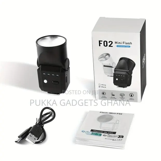 Desiontal F02 Mini Rechargeable Flash · Photo 1