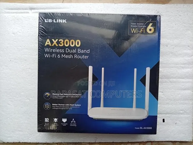 Lblink Ax3000 Wireless Dual Band Wifi 6 Mesh Router Bl-Ax3000 · Photo 1