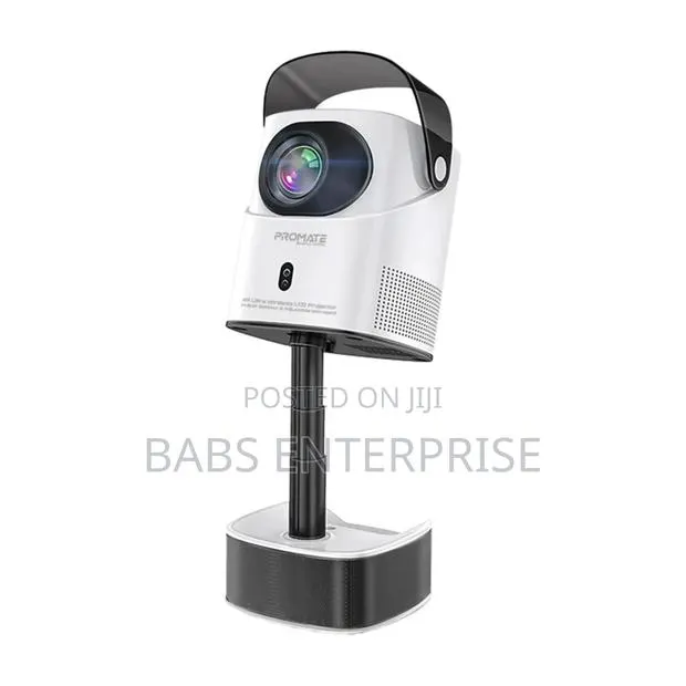 Promate Beamer-a250 4k Ultra Hd Wireless Lcd Projector Speaker & Stand · Photo 1