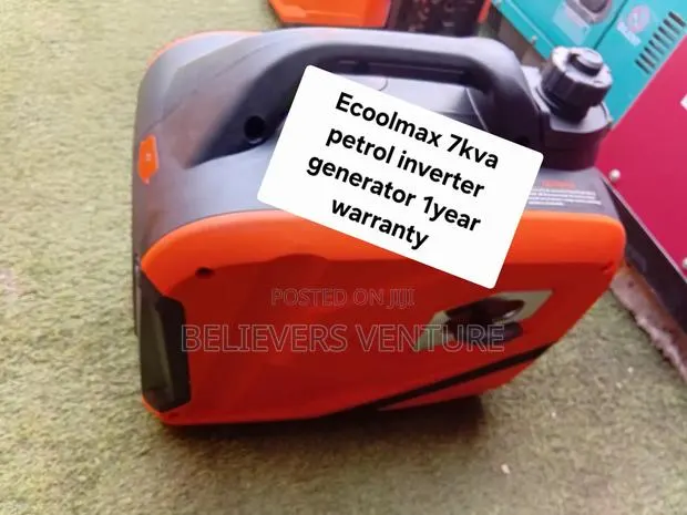 7kVA Ecoolmax Inverter Generator –Efficient Petrol Power You Can Trust · Photo 1