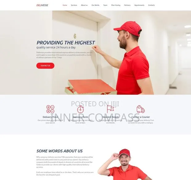 I Design Courier Tracking Website With Email Notification · Photo 1