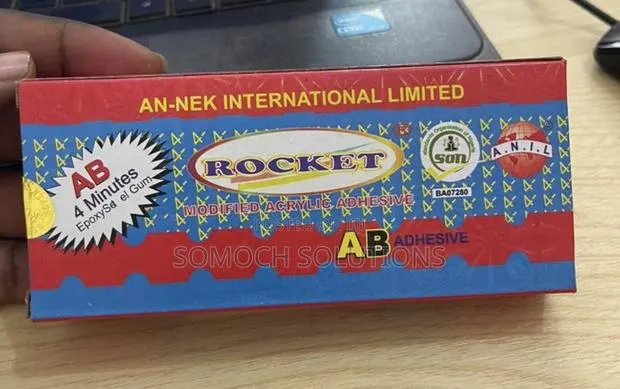 Rocket Ab Adhesive – Fast Strong Industrial Epoxy Glue (4 Minutes) · Photo 1