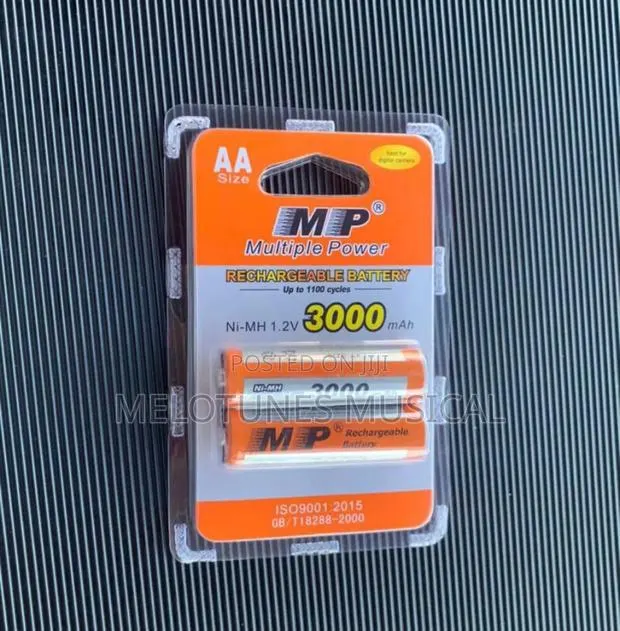 Mp Multiple Power Aa-Sized Ni-Mh Rechargeable Batteries · Photo 1