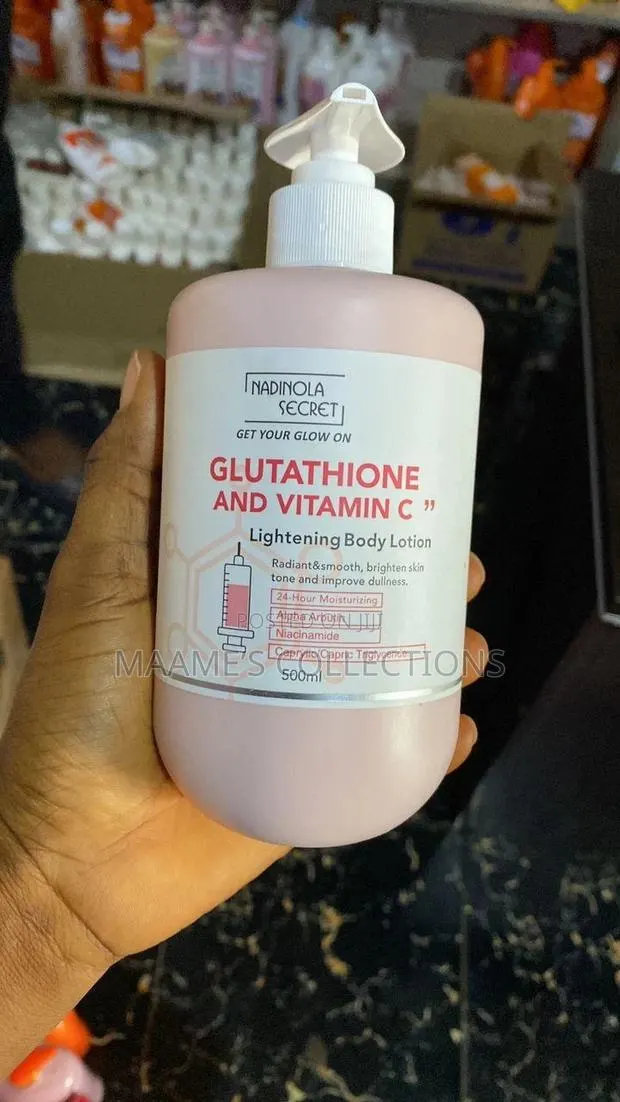 Nadinola Secret Glutathione and Vitamin C Lightening Body Lotion · Photo 1