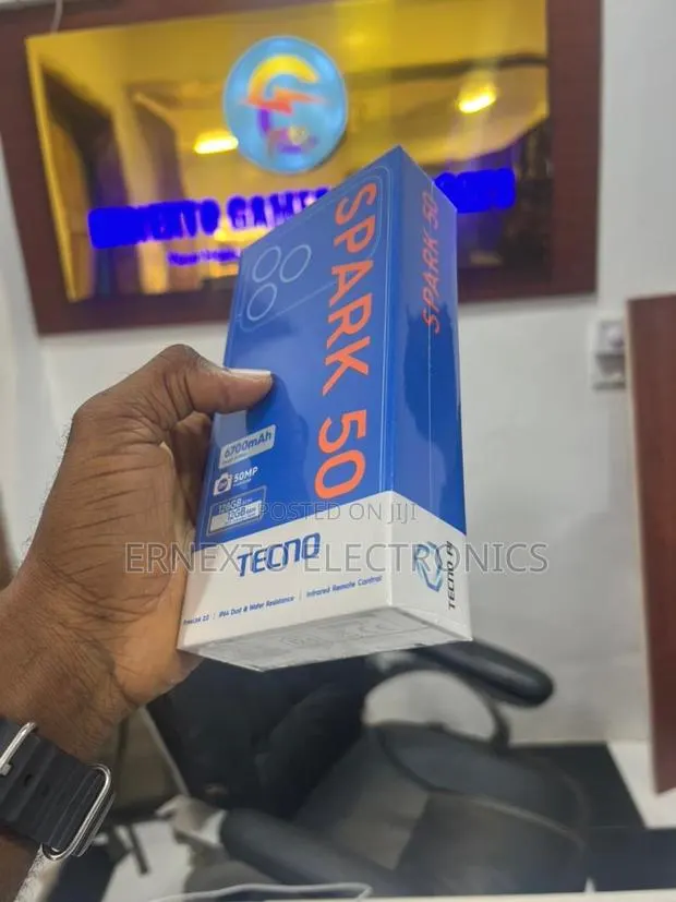 New Tecno Spark 50 128 GB Black · Photo 1