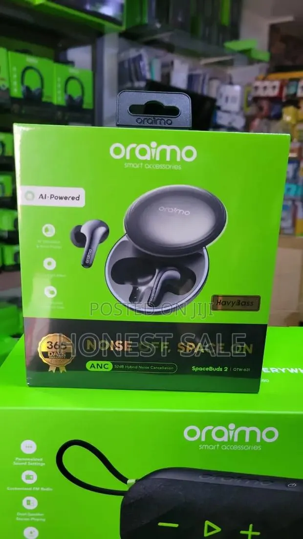 Oraimo Spacebuds 2 Oraimo Spacebuds 2 Wireless Earbuds · Photo 1