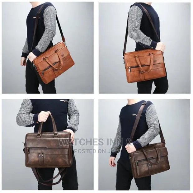 Quality Leather Men's Office Hand Bag · Photo 1