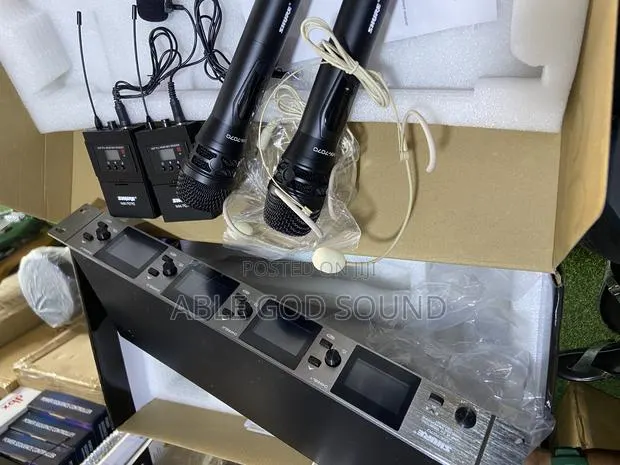 Mx-7070 Shure Lapel 4 in 1 Wireless Microphone · Photo 1