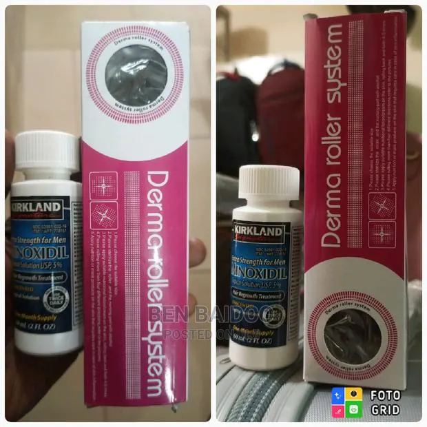Best Hair Growth Combo for Men Kirkland and Derma Roller · Photo 1