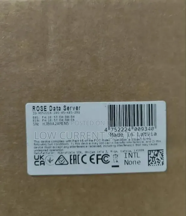 Mikrotik Rose Data Server Rds Rds2216-2xg-4s+4xs-xq · Photo 1