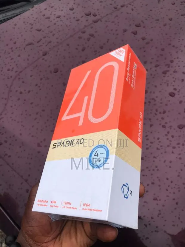 New Tecno Spark 40 128 GB Black · Photo 1