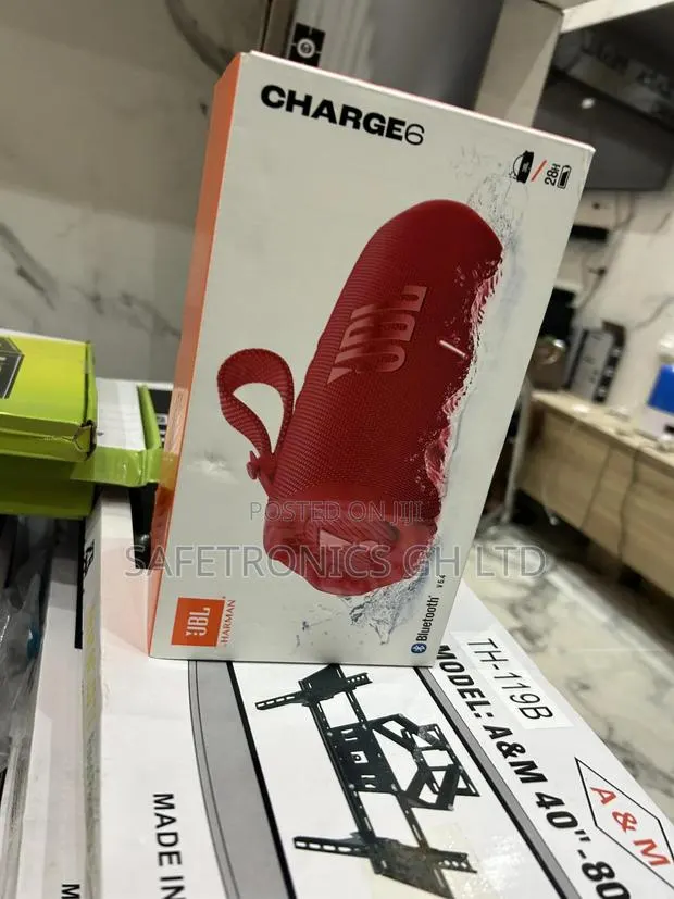Check Out Lastest Wireless < Premium JBL Charge 6 Bluetooth Speaker · Photo 1