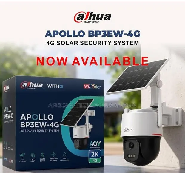 Dahua Solar 4G BP3EW-4G4G Solar Security System WIZCOLOR · Photo 1