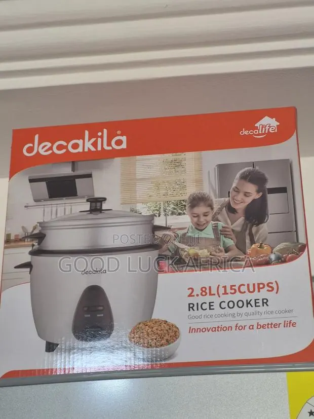 Decakila 2.8L Rice Cooker 1000W – KEER010W · Photo 1