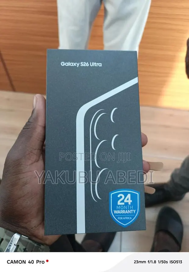 New Samsung Galaxy S26 Ultra 5G 512 GB Black · Photo 1