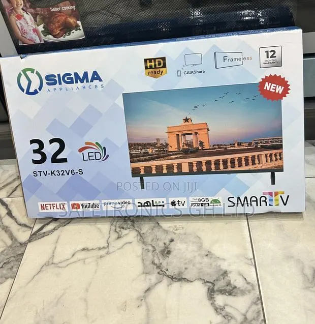 Electric Sigma Frameless 32” Full Hd Led Smart (Sig-K32v6-S) Tv · Photo 1