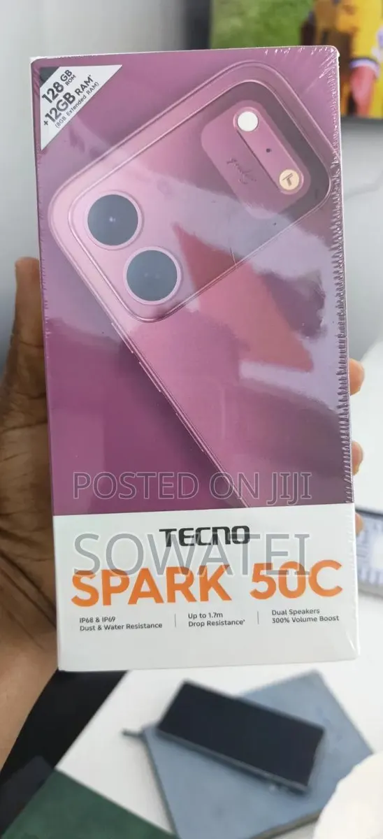 New Tecno Spark 50 128 GB Pink · Photo 1