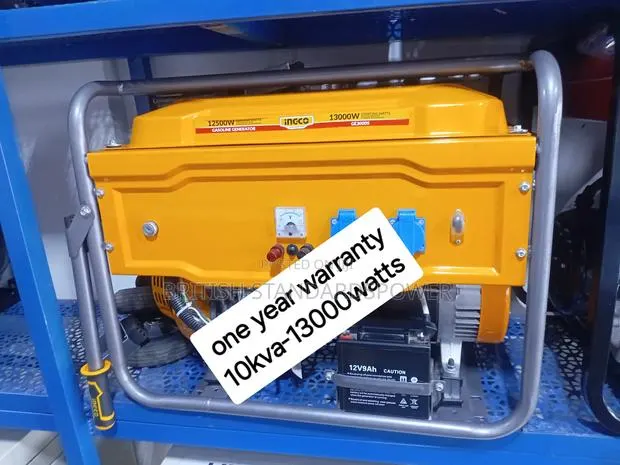 Durable Ingco Brand 10kva Petrol Generator · Photo 1