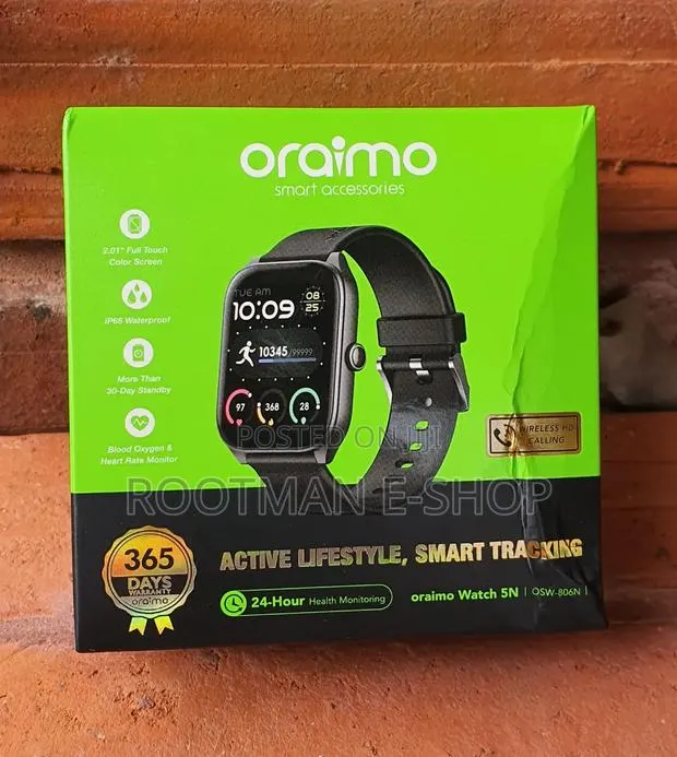 Quality Smart Watch N (Oraimo) Waterproof · Photo 1