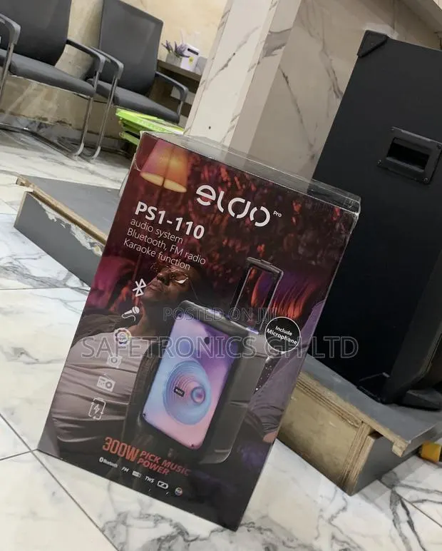 Exclusive Eldo Pro 330 Watts Bluetooth Ps1-110 Single 12” With Mic · Photo 1