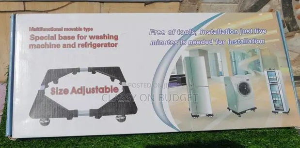Fridge/ Washing Machine Stand With Wheels · Photo 1