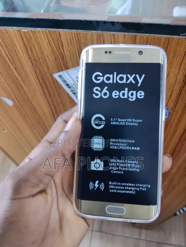 New Samsung Galaxy S6 edge 32 GB Gold · Photo 1