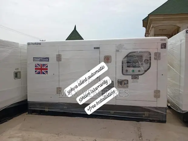 50kva 50kw Perkins Diesel Powered Engine Unadulterated Sleek · Photo 1