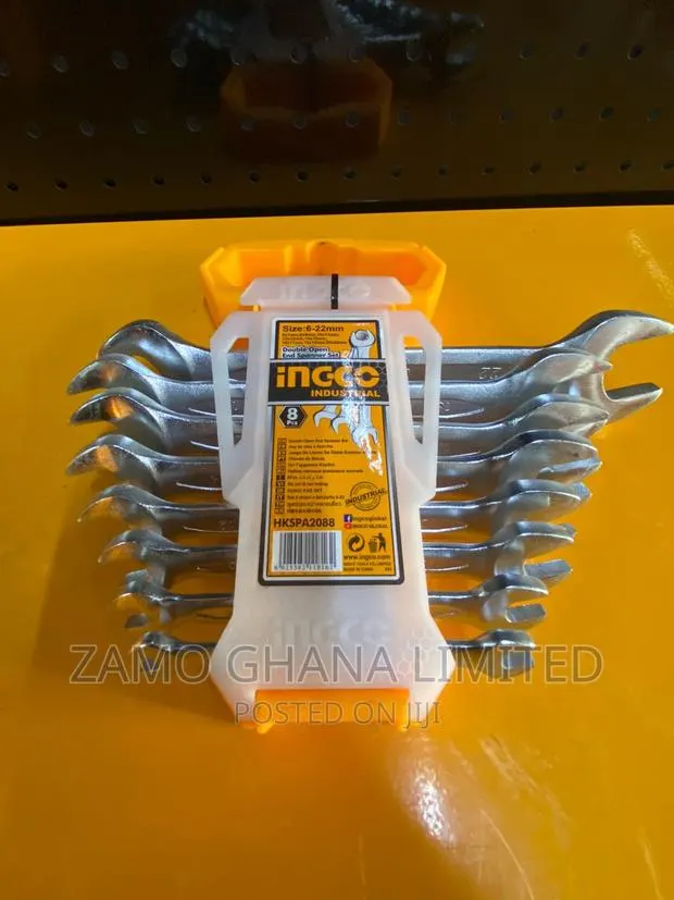 Ingco Double Open End Spanner Set - Hkspa2088 · Photo 1