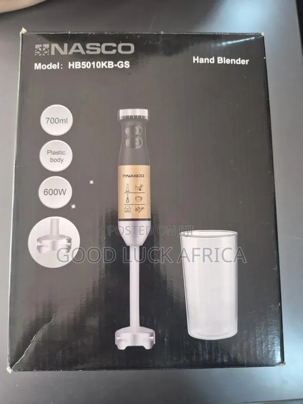 Nasco 600watt Hand Blender-Hb5010kb-Gs · Photo 1