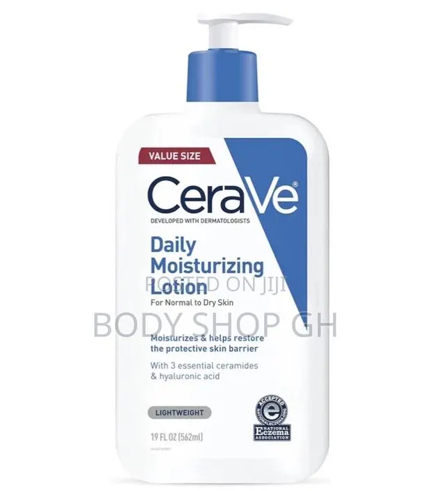 Cerave Daily Moisturizing Lotion - Hyaluronic Acid and Ceramides 19oz · Photo 1