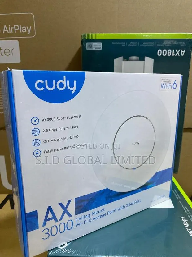 Cudy Ap3000-Ax3000 Ceiling Mount Wi-Fi Access Point · Photo 1