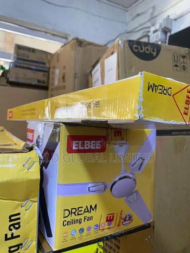 Attractive Elbee Dream Ceiling Fan Bright White · Photo 1