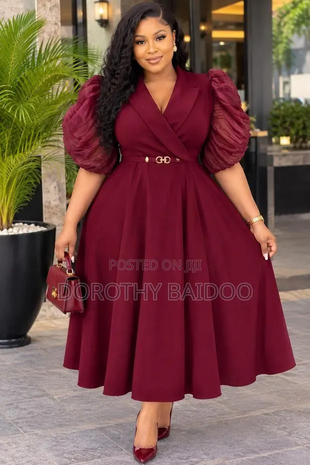 Wine Dress for Ladies · Photo 1