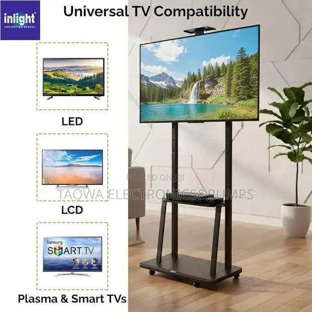 Very Solid 32-75 Mobile Tv Stand 32-75 · Photo 1