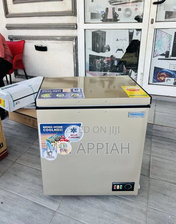 Check Out Premium Nasco Single Door Chest Freezer(Nas-175fl)Gold · Photo 1