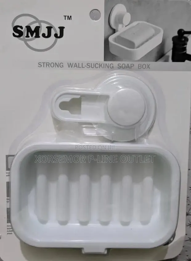 Bar Soap Dish - Mounted No-Drilling Self Draining Removable · Photo 3