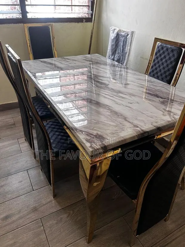 Nice Looking 6seater Marble Dining Set · Photo 1