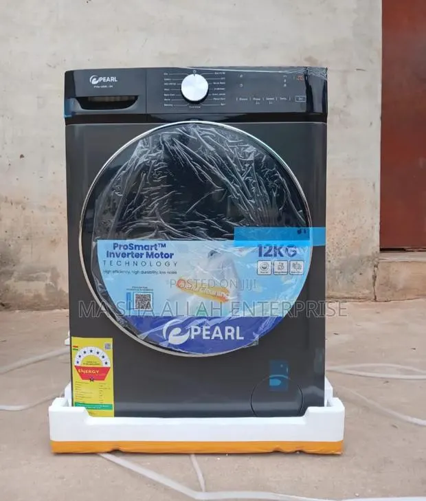 Powerful Qualitative Pearl 12kg Front Load Automated Washing Machine · Photo 1