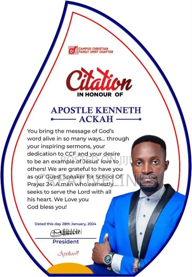 Customised Citation · Photo 1
