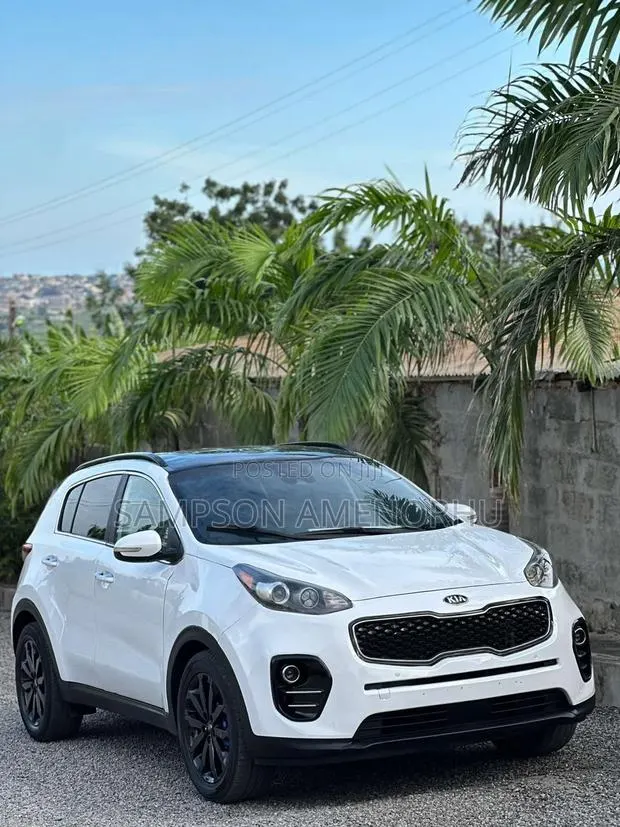 Kia Sportage EX AWD 2018 White · Photo 1