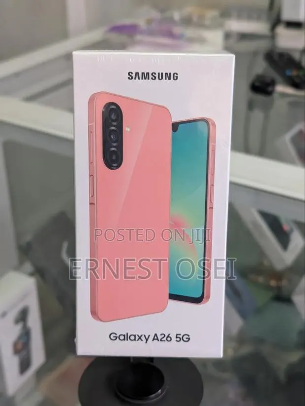 New Samsung Galaxy A26 128 GB Pink · Photo 1