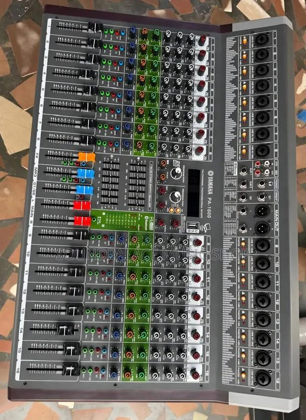 Yamaha PA-1600 16-Channel Professional Analog Audio Mixer · Photo 1