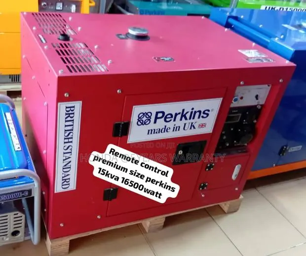 Premium Size Remote Control Perkins 15kva 16500watt Diesel · Photo 1