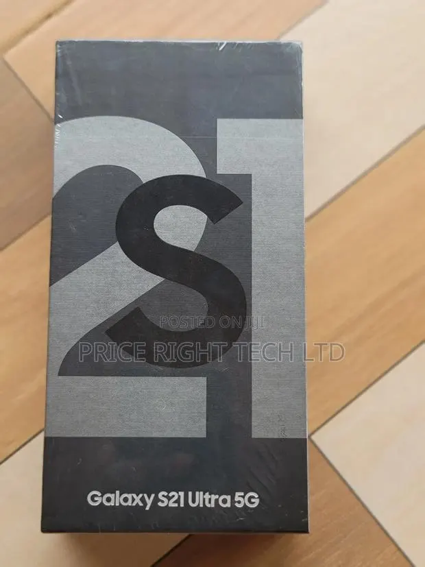 New Samsung Galaxy S21 Ultra 5G 256 GB Black · Photo 1