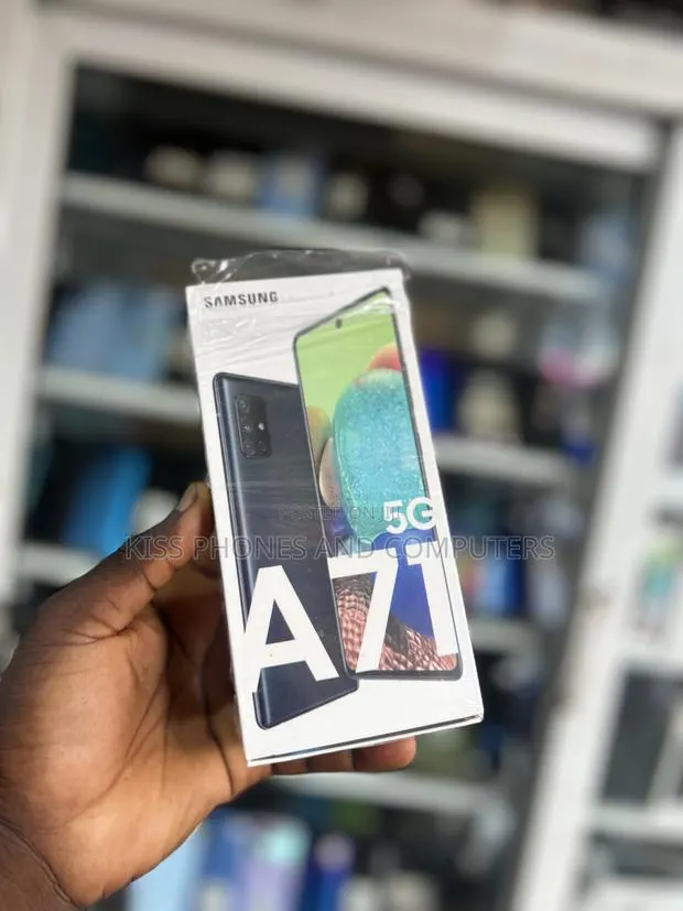 New Samsung Galaxy A71 5G 128 GB Black · Photo 1
