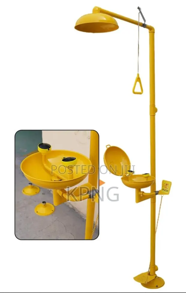 Emergency Eye Wash Station With Shower · Photo 1