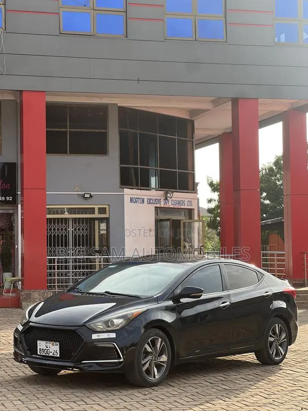 Hyundai Elantra 2014 Black · Photo 1