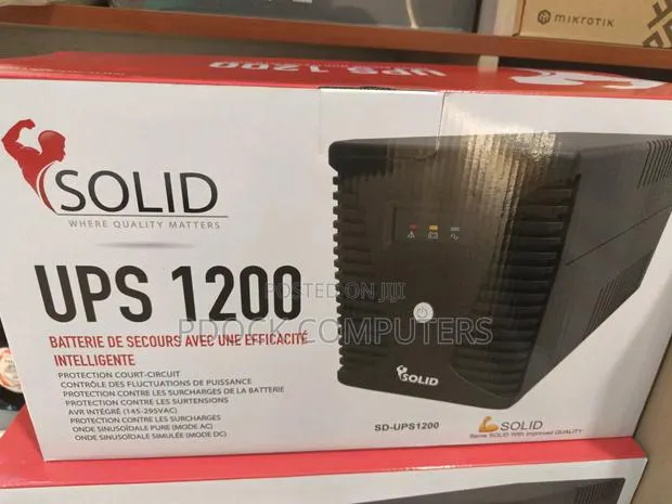 Solid UPS 1200va / 1.2KVA With AVR · Photo 1
